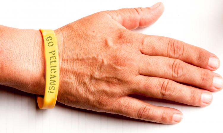 Custom silicone sports wristband