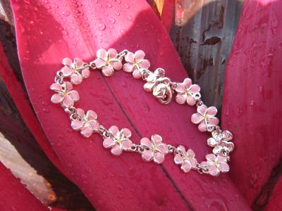 Plumeria jewelry from Hawaii
