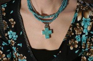 Turquoise Wheel Beads