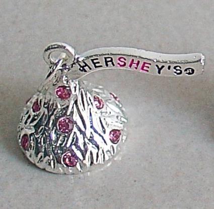 Hershey' Kiss charm from Hope Paige Designs