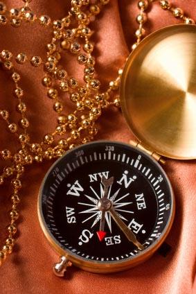 Compass necklace