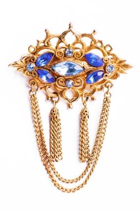 Victorian inspired brooch