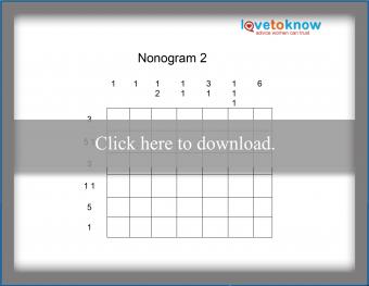 Difficult Nonogram Puzzle