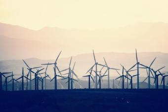 Wind power turbines