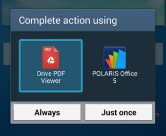 android drive pdf viewer option