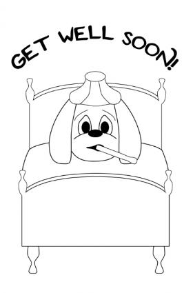  Get Well Coloring Pages For Kids 5