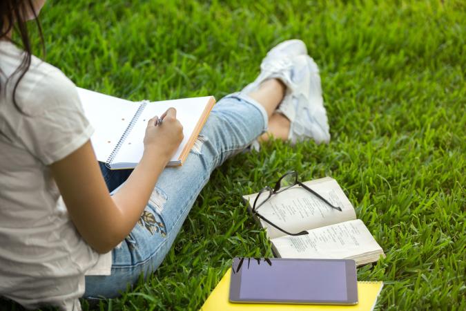 teen writing