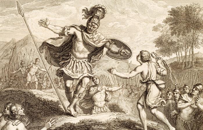 David and Goliath