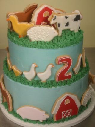Barnyard cake by Jeri Gottlieb