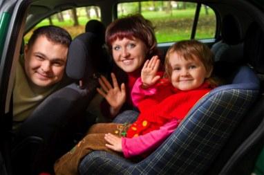 Family in Car