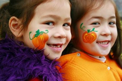 Halloween face painting