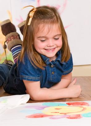 Kindergarten girl