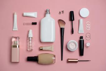 An array of beauty products