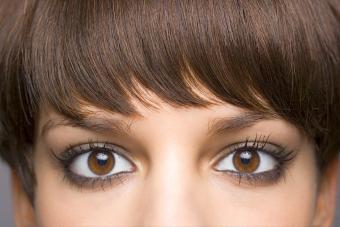 Brown-eyed woman