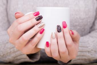 Manicured nails