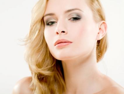 Professional model makeup