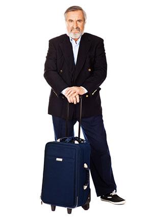 Senior man in casual dress