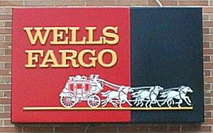 Photo of a Wells Fargo sign