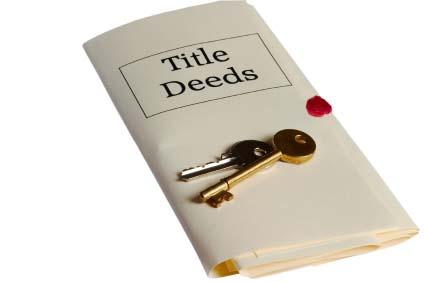 Deed Folder and Keys