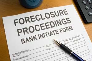 A foreclosure is a series of steps.