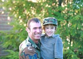 Airman and Child