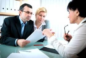 Examining paperwork
