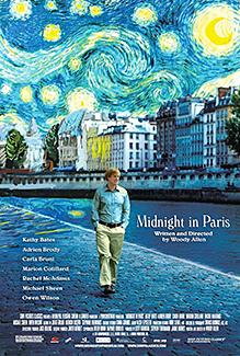 Midnight in Paris movie poster