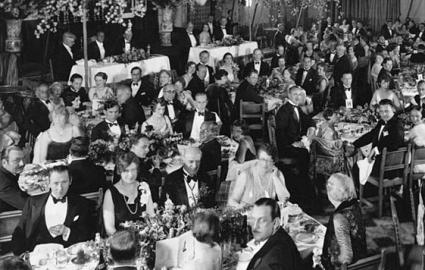 Photo of the first Academy Awards in 1928
