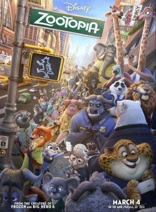 Zootopia Movie Poster