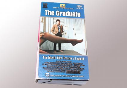 VHS video tape of The Graduate movie
