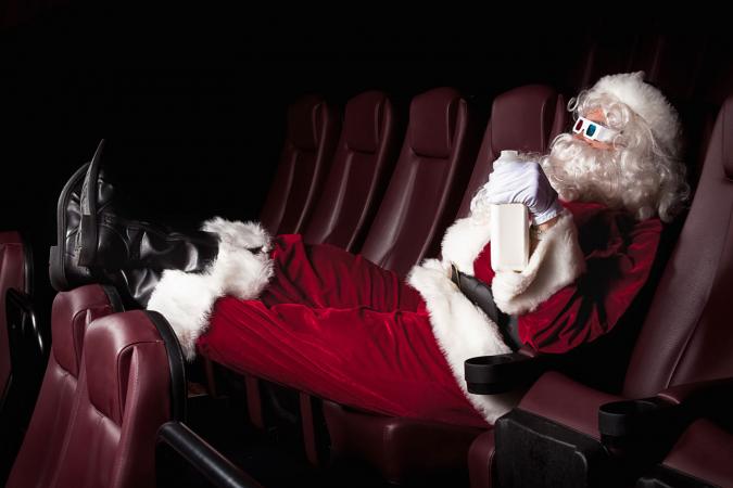 Santa's Day Off - At the Movies