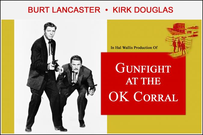 Lancaster Douglas Gunfight at OK Corral