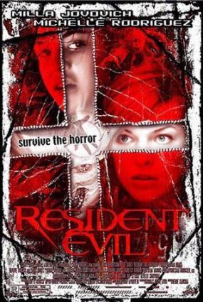 Resident Evil movie poster