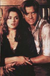 Brendan Fraser and Rachel Weisz in The Mummy Returns