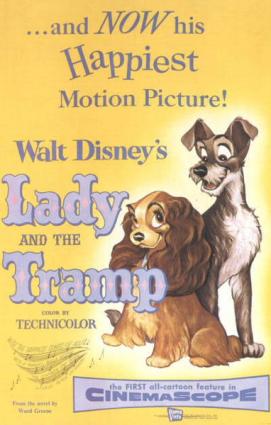 Lady and the Tramp movie poster