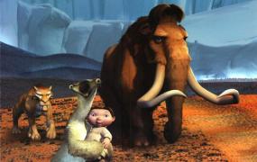 a scene from Ice Age