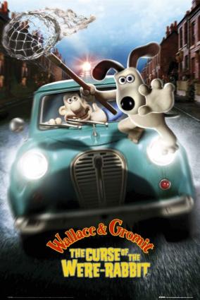 Wallace and Gromit:Curse of the Were-Rabbit movie poster