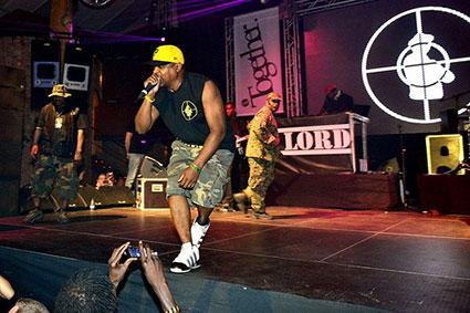 Public Enemy live in concert.