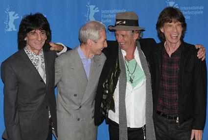 The Rolling Stones at 58th Berlinale Film Festival, February 7th, 2008 in Berlin, Germany