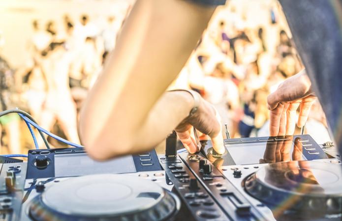 Music festival entertainment