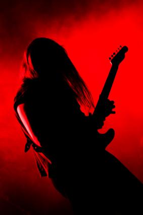 Metal Guitar Player