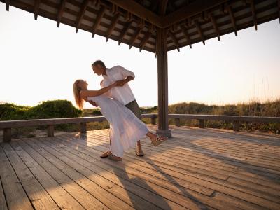Couple dancing