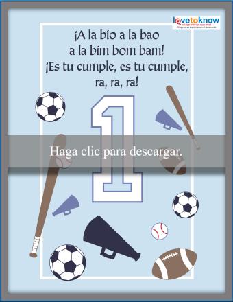Tarjeta tema deportivo