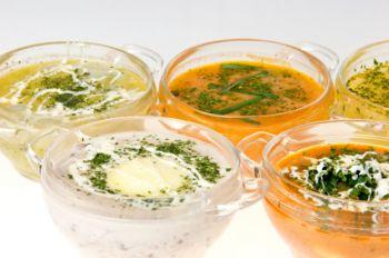 Organic soups are available in many flavors.