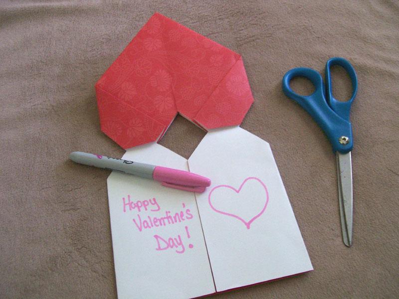 visual instructions for origami valentine cards lovetoknow