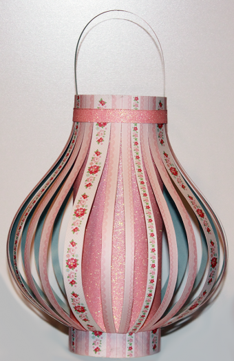 Kirigami Pear Shaped Decorative Lantern