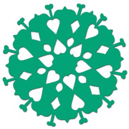 Heart Snowflake