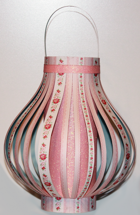 Kirigami Pear Shaped Decorative Lantern