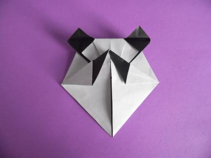 origami panda step 5