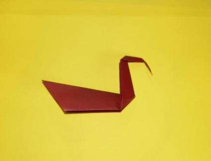 origami turkey, step 4